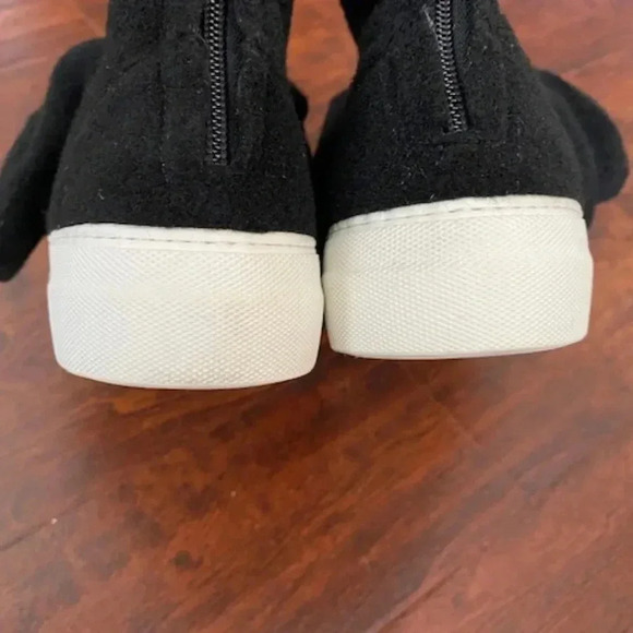 Joshua Sanders Felt Bow ankle boots Size 8.5 (EU39) - Picture 8 of 16